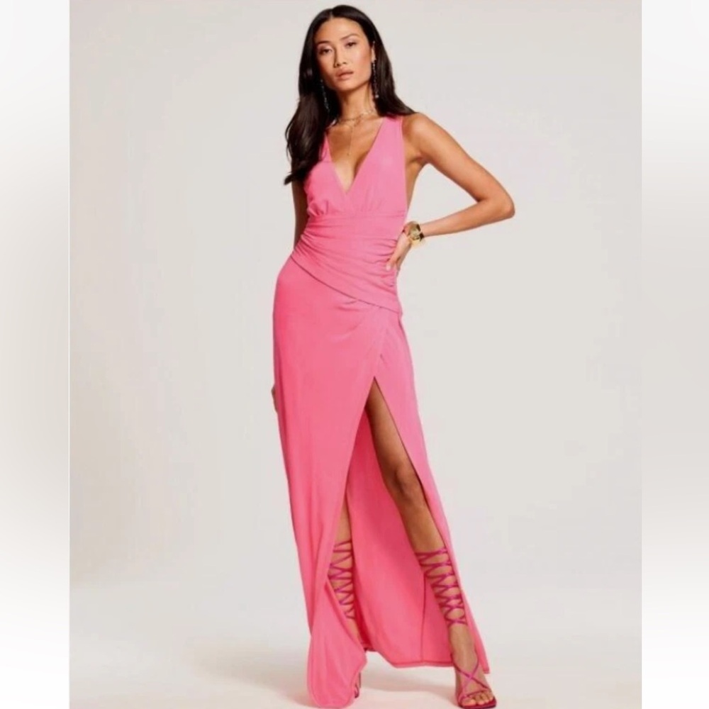 💕NWOT RAMY BROOK GEMMA  Maxi iin WILD PINK size 6